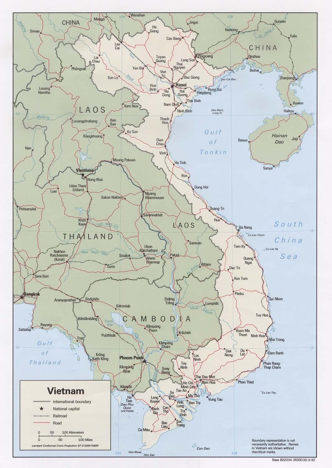 Mapa de cidade de ho chi minh porta