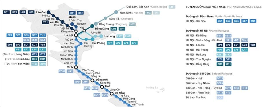 estação ferroviária de ho chi minh city mapa