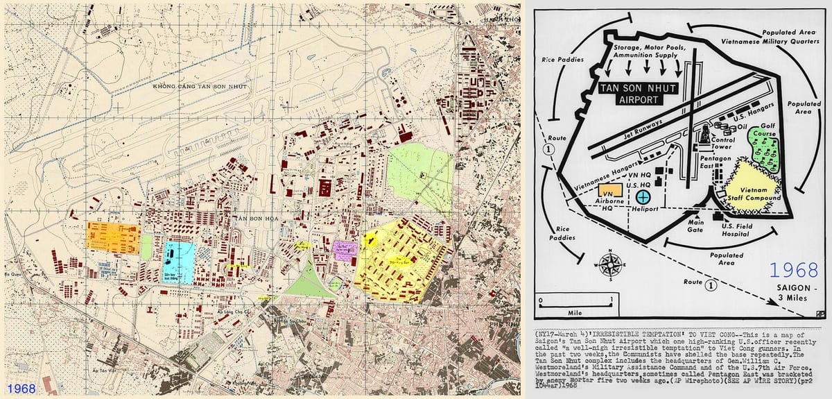 Mapa de tan son nhut